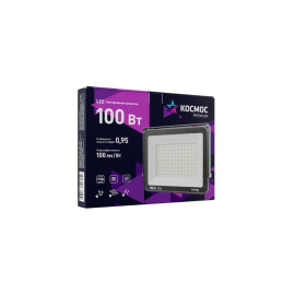 Прожектор светодиодный PREMIUM 100Вт 6500К 10000лм IP65 КОСМОС KOS_PR_LED_100