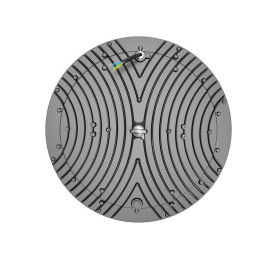 Светильник светодиодный ДСП IB 02 S 150W W 850 BK PC 337х337х89.8мм 150Вт 5000К IP65 High Bay подвес черн. Русский Свет 16090223139