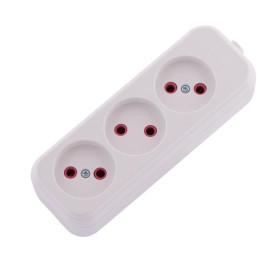 Колодка удлинителя 3-м без заземл. Lila LEZARD 720-0300-303