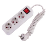 Удлинитель 3х2м с заземл. 16А IP20 Lila с выкл. LEZARD 720-0302-302