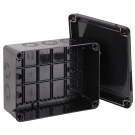 Коробка Тусо распаячная для ОП 300х220х120мм без гермовводов УХЛ1 IP67 черн. Ruvinil 67068Ч