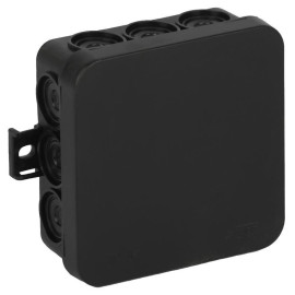 Коробка распределительная ОП Тусо 85х85х35мм УХЛ1 черн. Ruvinil 67093Ч