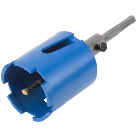 Коронка кольцевая по бетону алмазная безударная SDS-PLUS 5 зубьев 68мм в сборе MOS 33472М