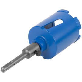 Коронка кольцевая по бетону алмазная безударная SDS-PLUS 5 зубьев 68мм в сборе MOS 33472М