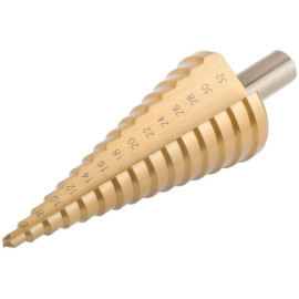 Сверло ступенчатое HSS по металлу 15 ступеней 4-32мм MOS 36384М