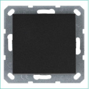 Выключатель 1-кл. 10А IP20 механизм анрацит Jasmart G3011B