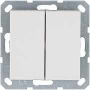 Выключатель 2-кл. 10А IP20 механизм бел. глянцевый Jasmart G3023W