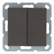 Переключатель перекрестный 2-кл. 10А IP20 механизм мокко Jasmart G3014Z