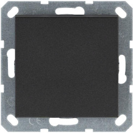 Переключатель проходной 1-кл. 10А IP20 механизм антрацит Jasmart G3012B