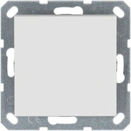 Переключатель проходной 1-кл. 10А IP20 механизм бел. глянцевый Jasmart G3012W