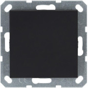 Переключатель проходной 1-кл. 10А IP20 механизм черн. матов. soft touch Jasmart G3012PB