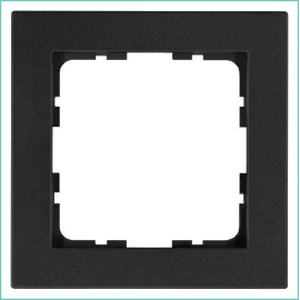 Рамка 1-м G-Classic антрацит Jasmart G1001B