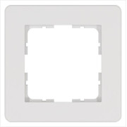 Рамка 1-м G-Flex бел. глянцевый Jasmart G1101W