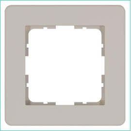 Рамка 1-м G-Flex тауп Jasmart G1101T