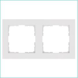 Рамка 2-м G-Classic бел. глянцевый Jasmart G1002W