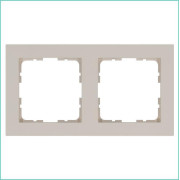 Рамка 2-м G-Classic тауп Jasmart G1002T