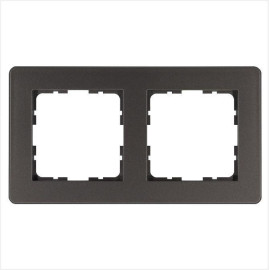 Рамка 2-м G-Flex мокко Jasmart G1102Z
