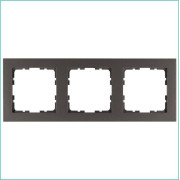 Рамка 3-м G-Classic мокко Jasmart G1003Z