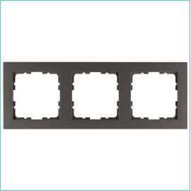 Рамка 3-м G-Classic мокко Jasmart G1003Z