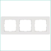 Рамка 3-м G-Flex бел. глянцевый Jasmart G1103W