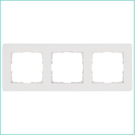 Рамка 3-м G-Flex бел. глянцевый Jasmart G1103W