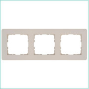 Рамка 3-м G-Flex тауп Jasmart G1103T