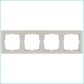 Рамка 4-м G-Classic тауп Jasmart G1004T