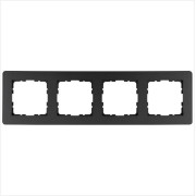 Рамка 4-м G-Flex антрацит Jasmart G1104B