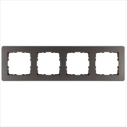 Рамка 4-м G-Flex мокко Jasmart G1104Z