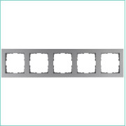 Рамка 5-м G-Classic алюм. Jasmart G1005S