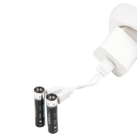 Аккумулятор литиевый AAA 1.5В Li-Ion 1000мВт.ч 660мА.ч зарядка от Type-C шнур в комплекте BL-4 (уп.4шт) ФАZА 5061668