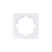 Рамка 1-м OSEN горизонт. квадрат бел. LEZARD 743-0200-146