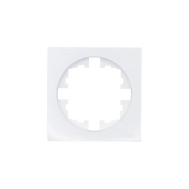 Рамка 1-м OSEN горизонт. квадрат бел. LEZARD 743-0200-146