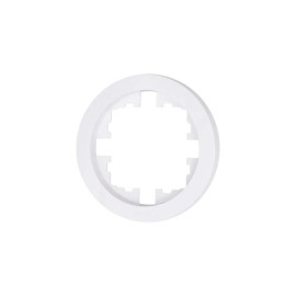 Рамка 1-м OSEN горизонт. круглая бел. LEZARD 744-0200-146