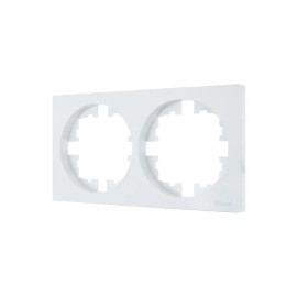 Рамка 2-м OSEN горизонт. квадрат бел. LEZARD 743-0200-147