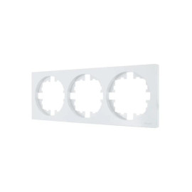 Рамка 3-м OSEN горизонт. квадрат бел. LEZARD 743-0200-148