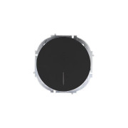 Выключатель проходной 1-кл. СП OSEN 10А IP20 с подсветкой механизм черн. бархат LEZARD 743-4288-114