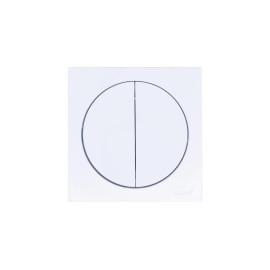 Выключатель 2-кл. СП OSEN 10А IP20 механизм бел. LEZARD 743-0288-101