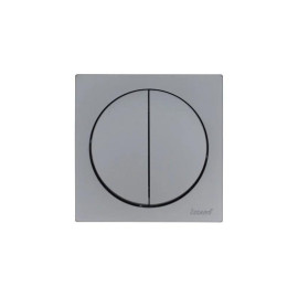 Выключатель 2-кл. СП OSEN 10А IP20 механизм сер. матов. LEZARD 743-7488-101