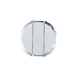 Выключатель 3-кл. СП OSEN механизм бел. LEZARD 743-0288-109