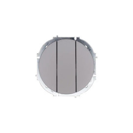 Выключатель 3-кл. СП OSEN механизм сер. матов. LEZARD 743-7488-109