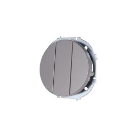 Выключатель 3-кл. СП OSEN механизм сер. матов. LEZARD 743-7488-109