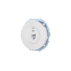 Розетка компьютерная СП OSEN RJ45 кат.6 механизм бел. LEZARD 743-0288-140