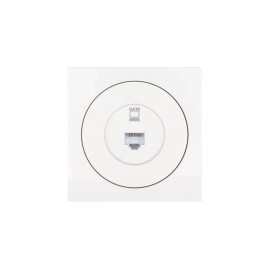 Розетка компьютерная СП OSEN RJ45 кат.6 механизм бел. LEZARD 743-0288-140