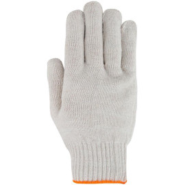 Перчатки вязаные (4 нити) 10 класс вязки х/б с ПВХ 12484