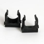 Держатель для труб (клипса) d20мм черн. (уп.100шт) TOKOV ELECTRIC TKE-LC-20-C05/100