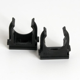 Держатель для труб (клипса) d20мм черн. (уп.100шт) TOKOV ELECTRIC TKE-LC-20-C05/100