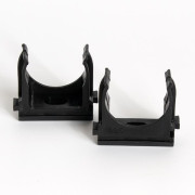 Держатель для труб (клипса) d25мм черн. (уп.100шт) TOKOV ELECTRIC TKE-LC-25-C05/100