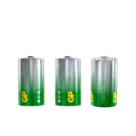 Элемент питания алкалиновый D/LR20 1.5В Super Alkaline G-Tech 13AA21-2CRSBC2 20/160 (блист.2шт) GP 1225