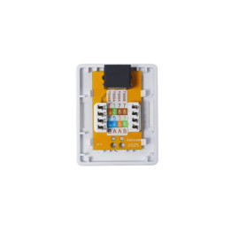 Розетка компьютерная 8P8C (RJ45) UTP кат.5E 1 порт TOKOV ELECTRIC TKE-SMB-8P8C-1P-UTP